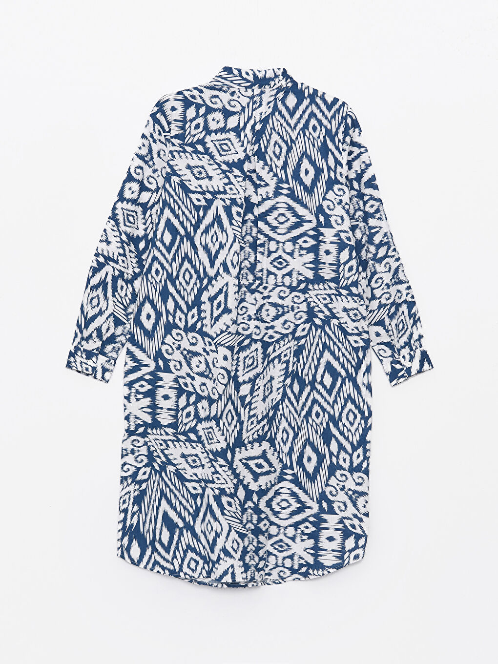 Patterned Women's Shirt Tunic -S47017Z8-LSJ