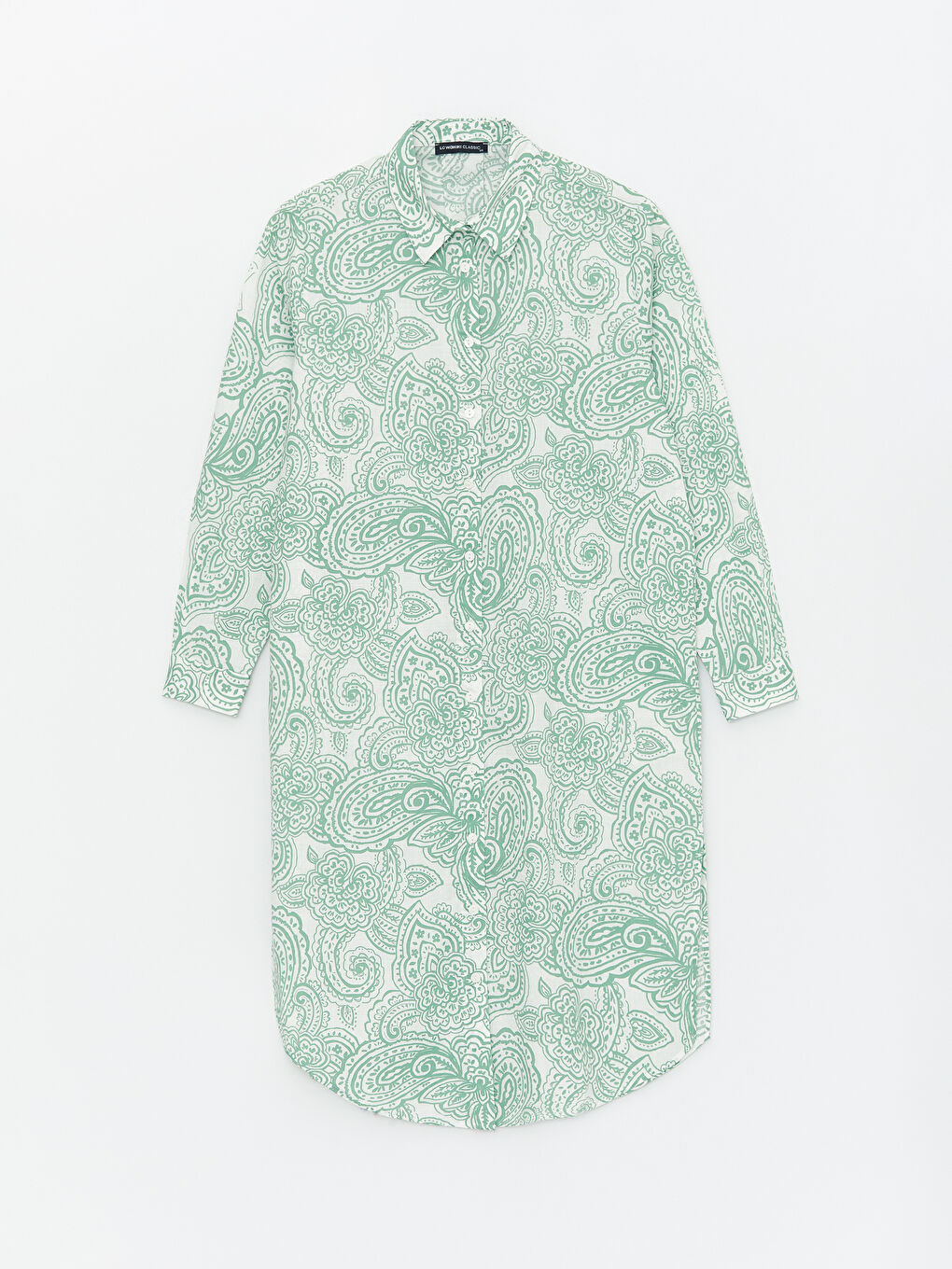 Patterned Women's Shirt Tunic -S47017Z8-LRR