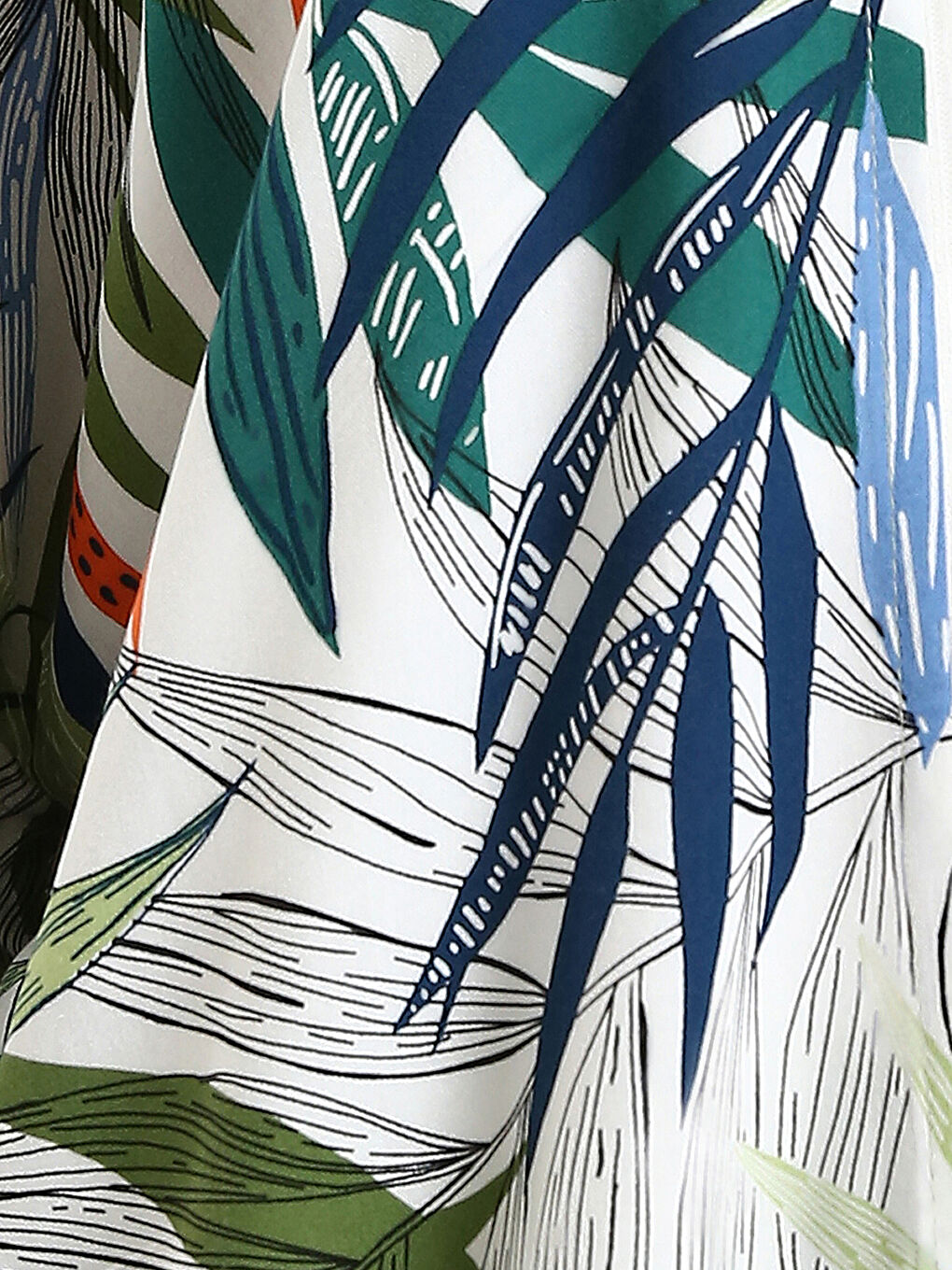 كيمونو نساء واسع زهري ياقة شال-2