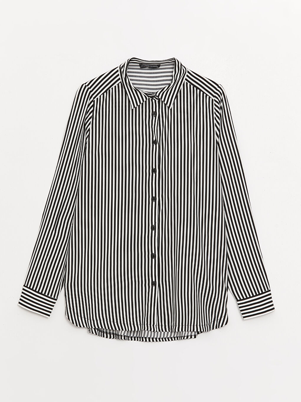 Striped Long Sleeve Women's Shirt-5