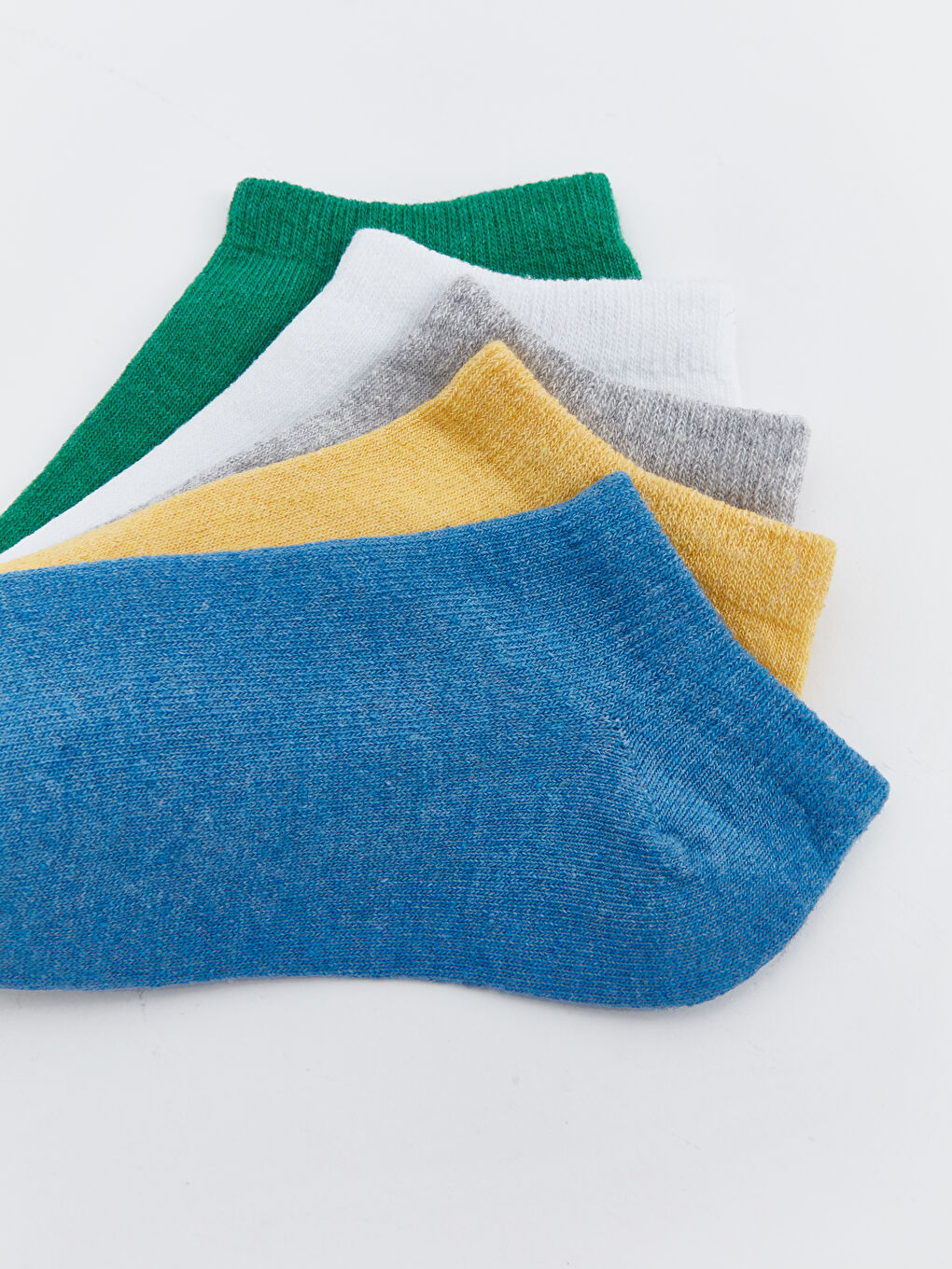 Karışık Basic Erkek Çocuk Patik Çorap 5'li-2