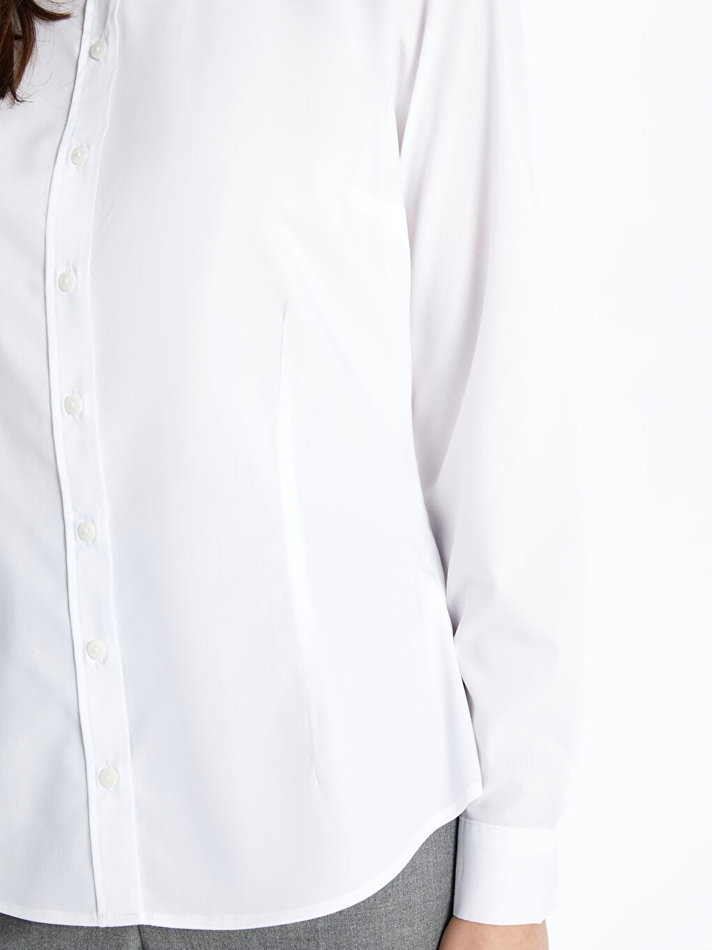 Poplin Women's Shirt -S47101Z8-SJT