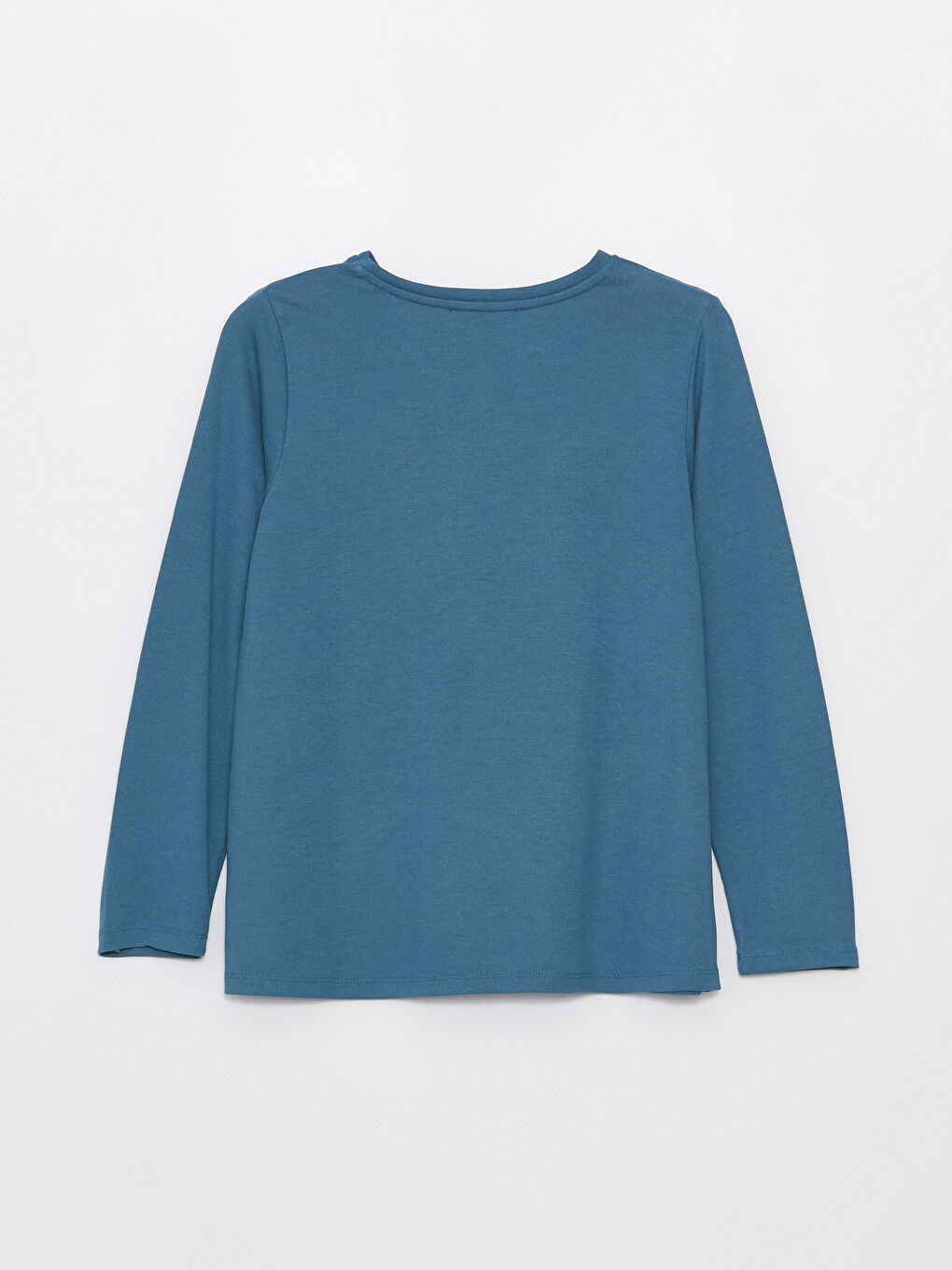 LCW Grace Crew Neck Patterned Long Sleeve Women's Blouse -S47129Z8-HMV