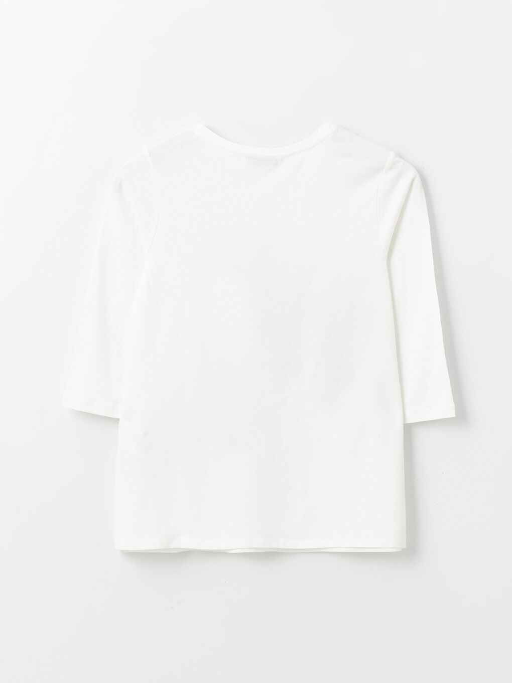 Crew Neck Printed Women's T-shirt -S47149Z8-EEW