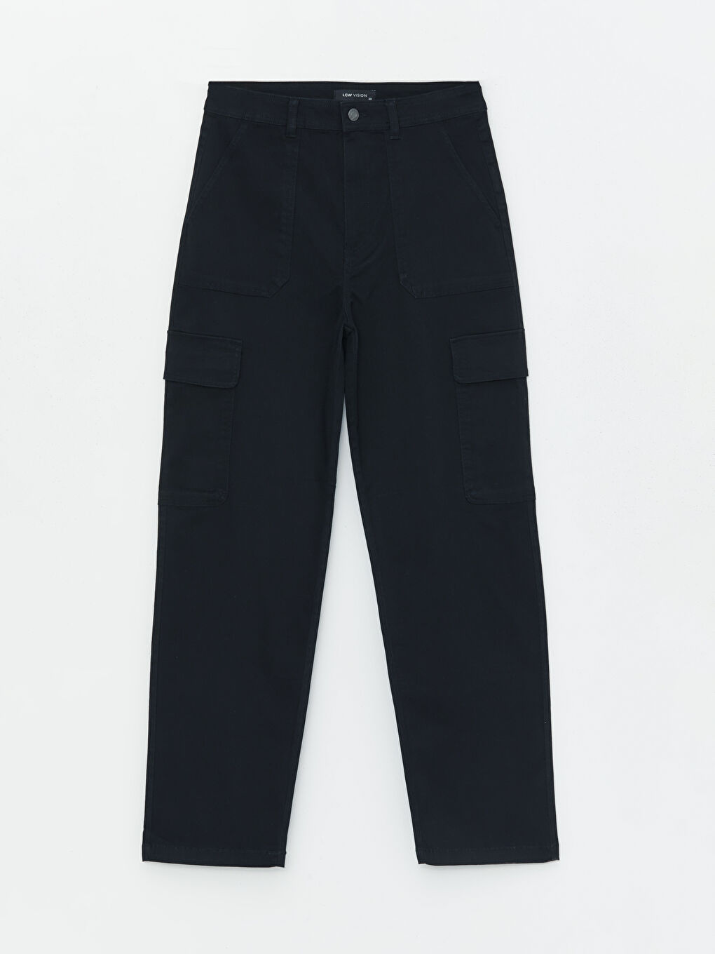 LC Waikiki Standard Fit Gabardine Women's Cargo Trousers -S47160Z8-CVL