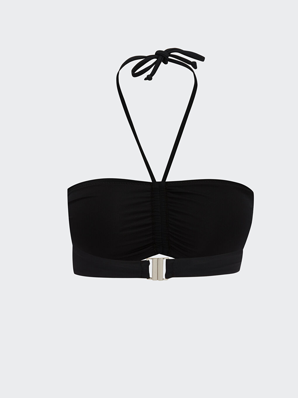 Plain Tie Detail Women's Bikini Top -S47215Z8-CVL