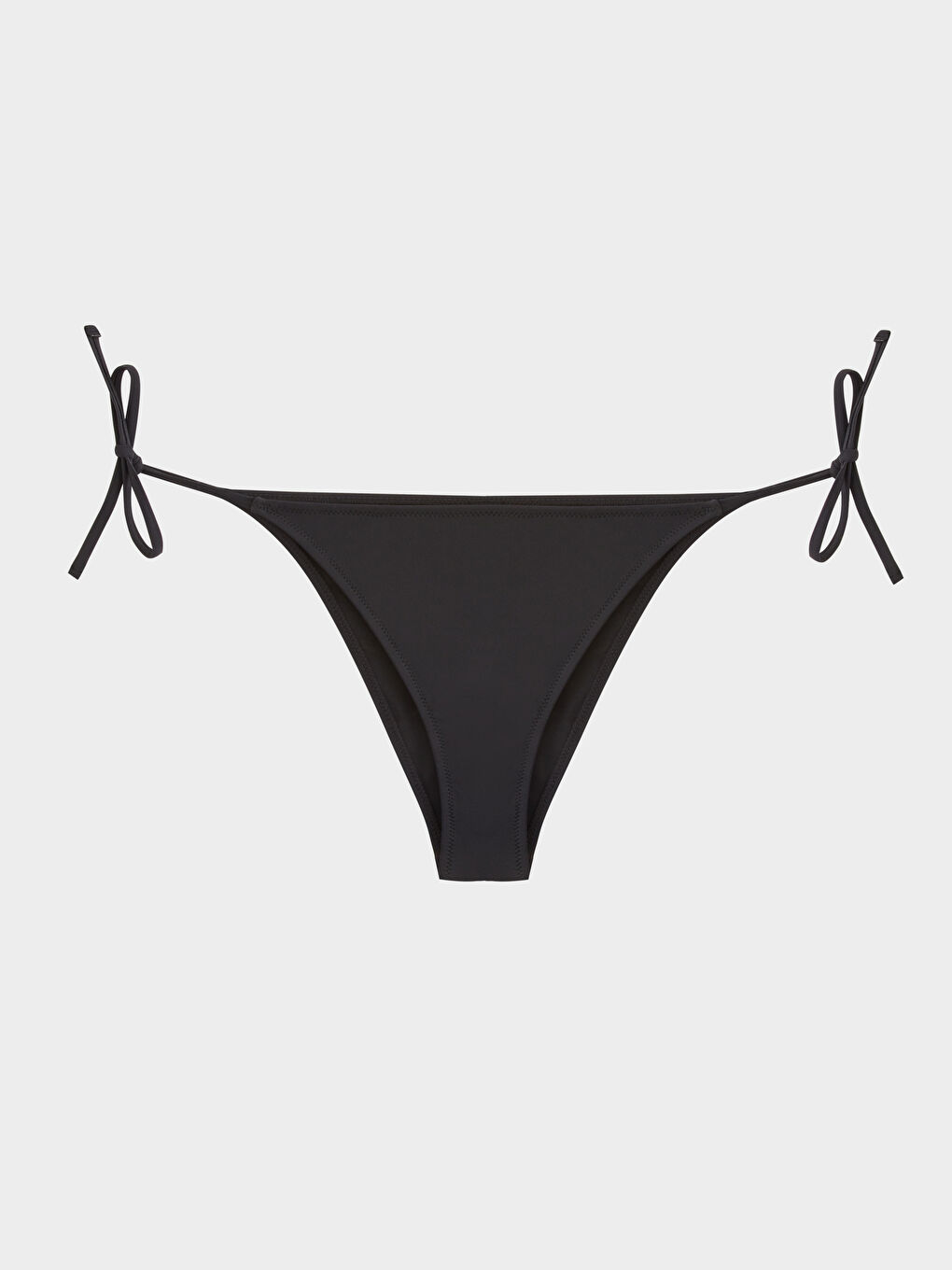 Plain Tie Detail Women's Bikini Bottom -S47219Z8-CVL