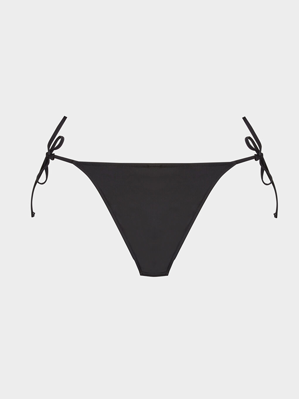Plain Tie Detail Women's Bikini Bottom -S47219Z8-CVL
