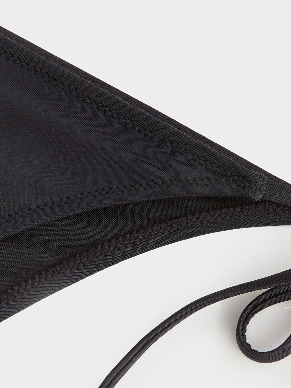 Plain Tie Detail Women's Bikini Bottom -S47219Z8-CVL