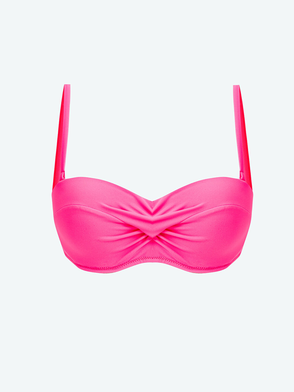 LCW DREAM Neon Pembe UV Korumalı Çıkarılabilir Pedli Kadın Bikini Üst