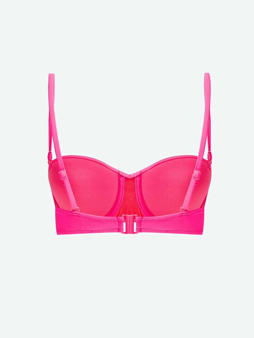 LCW DREAM Neon Pembe UV Korumalı Çıkarılabilir Pedli Kadın Bikini Üst - 1