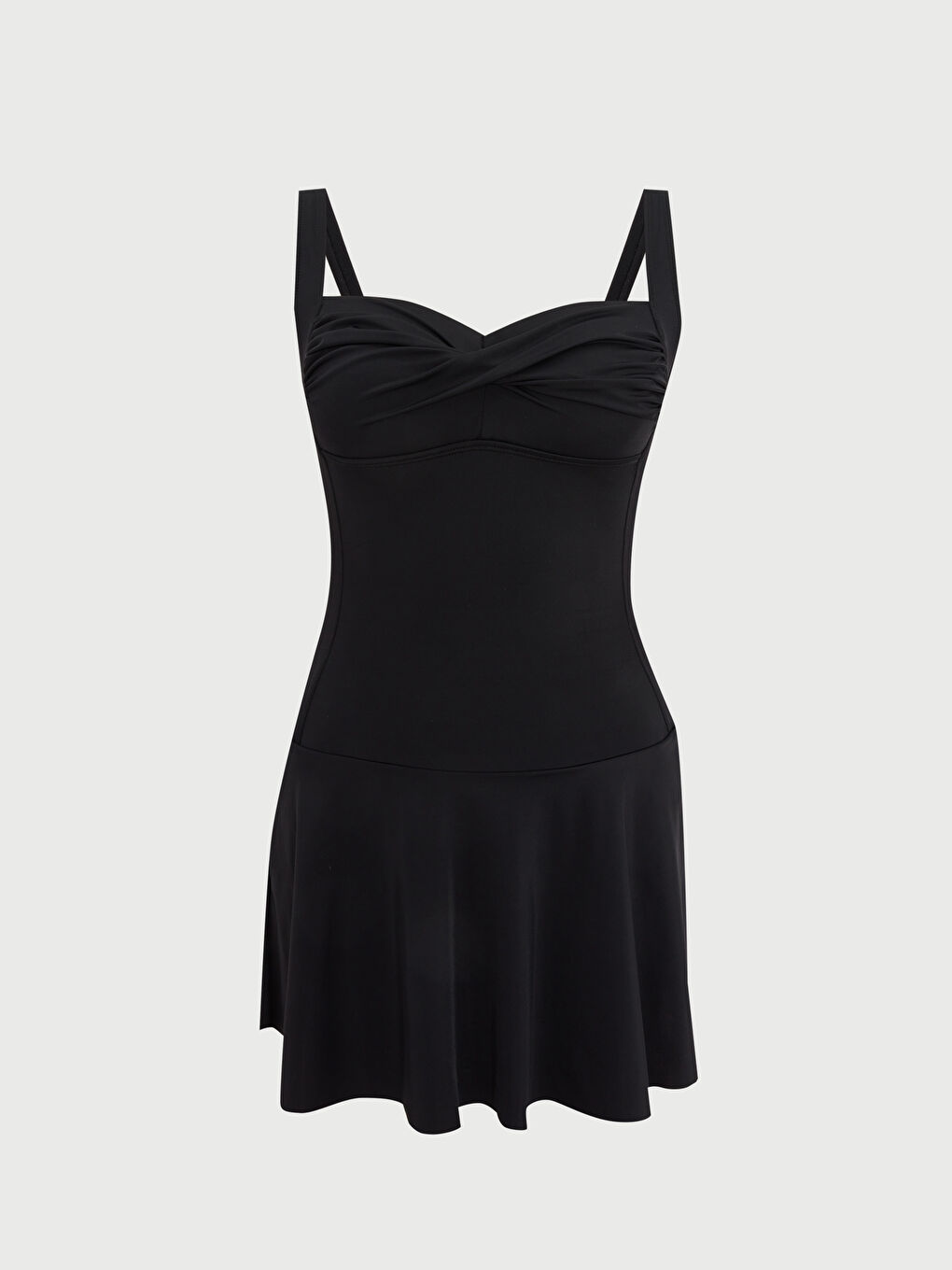 Women's Swimsuit with Ruched Detail Skirt -S47260Z8-CVL