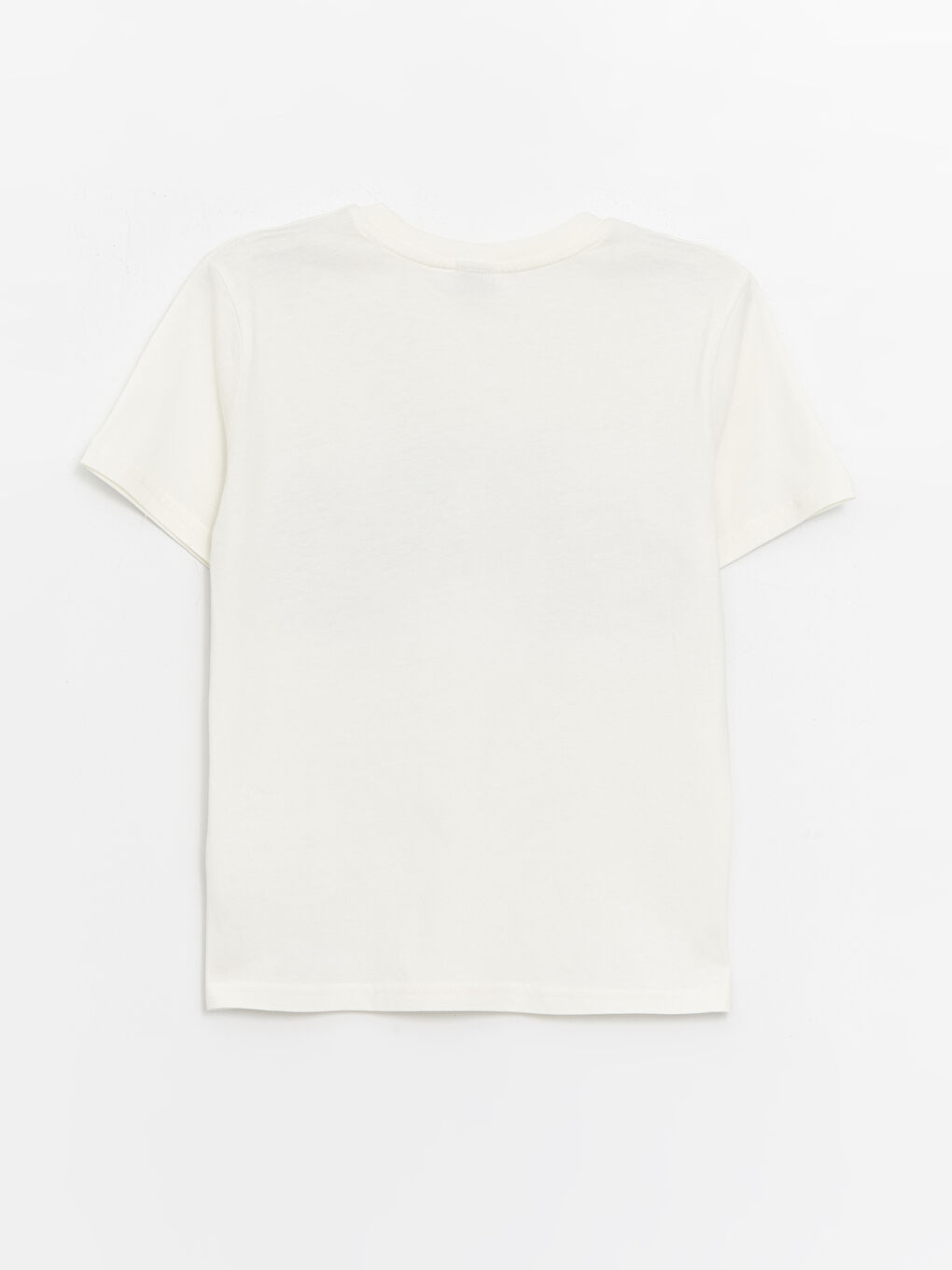 Crew Neck Printed Short Sleeve Boys' T-Shirt -S47298Z4-FDJ