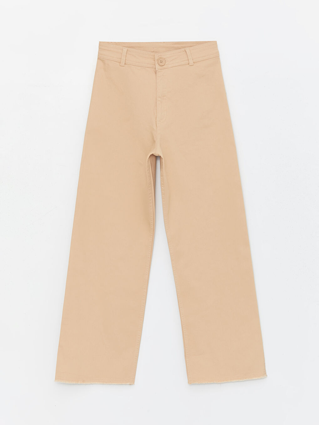 Girls' Trousers with Adjustable Elastic Waist-2