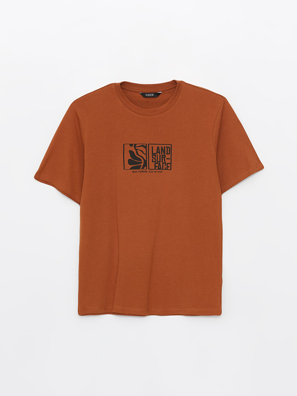 Crew Neck Short Sleeve Printed Men's T-Shirt-5