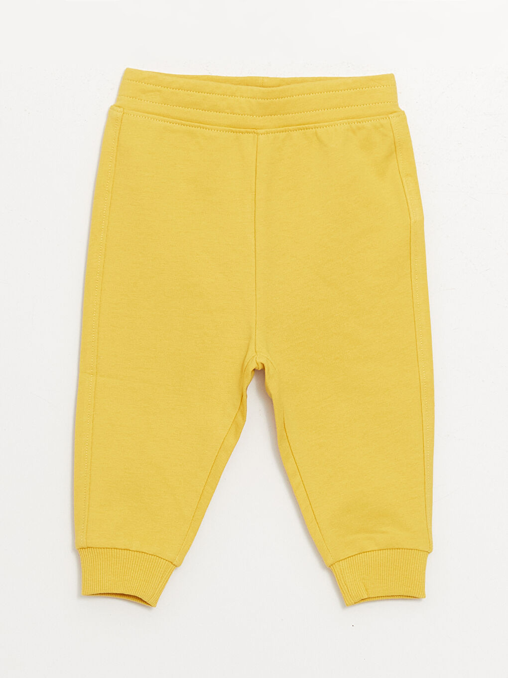 Sarı Beli Lastikli Erkek Bebek Jogger Eşofman Altı