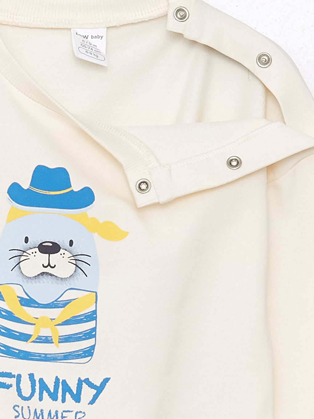 Crew Neck Long Sleeve Printed Baby Boys' Sweatshirt and Sweatpants 2 Pack Set-5