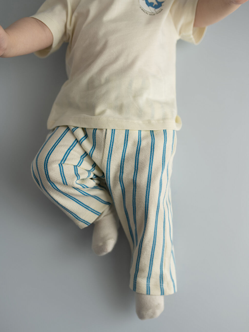 Crew Neck Printed Baby Boy 3-Pack Set -S47438Z1-FES