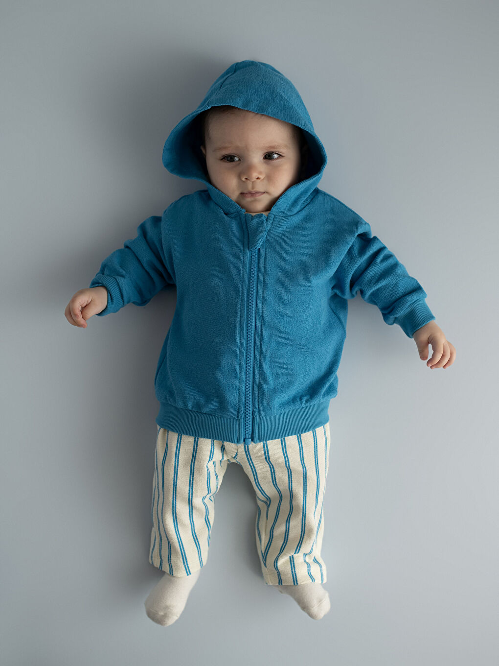 Crew Neck Printed Baby Boy 3-Pack Set -S47438Z1-FES