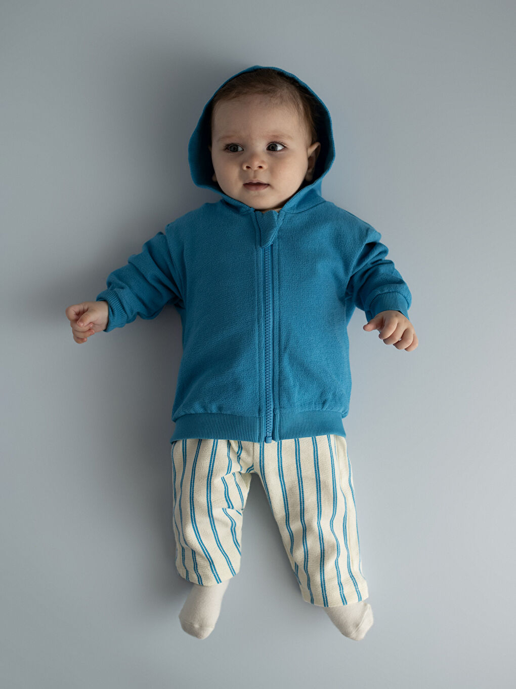 Crew Neck Printed Baby Boy 3-Pack Set -S47438Z1-FES