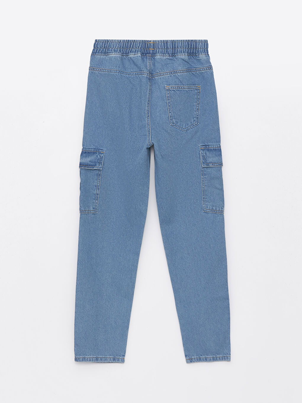 Relaxed Fit Elasticated Waist Boys' Cargo Jogger Pants -S47468Z4-507