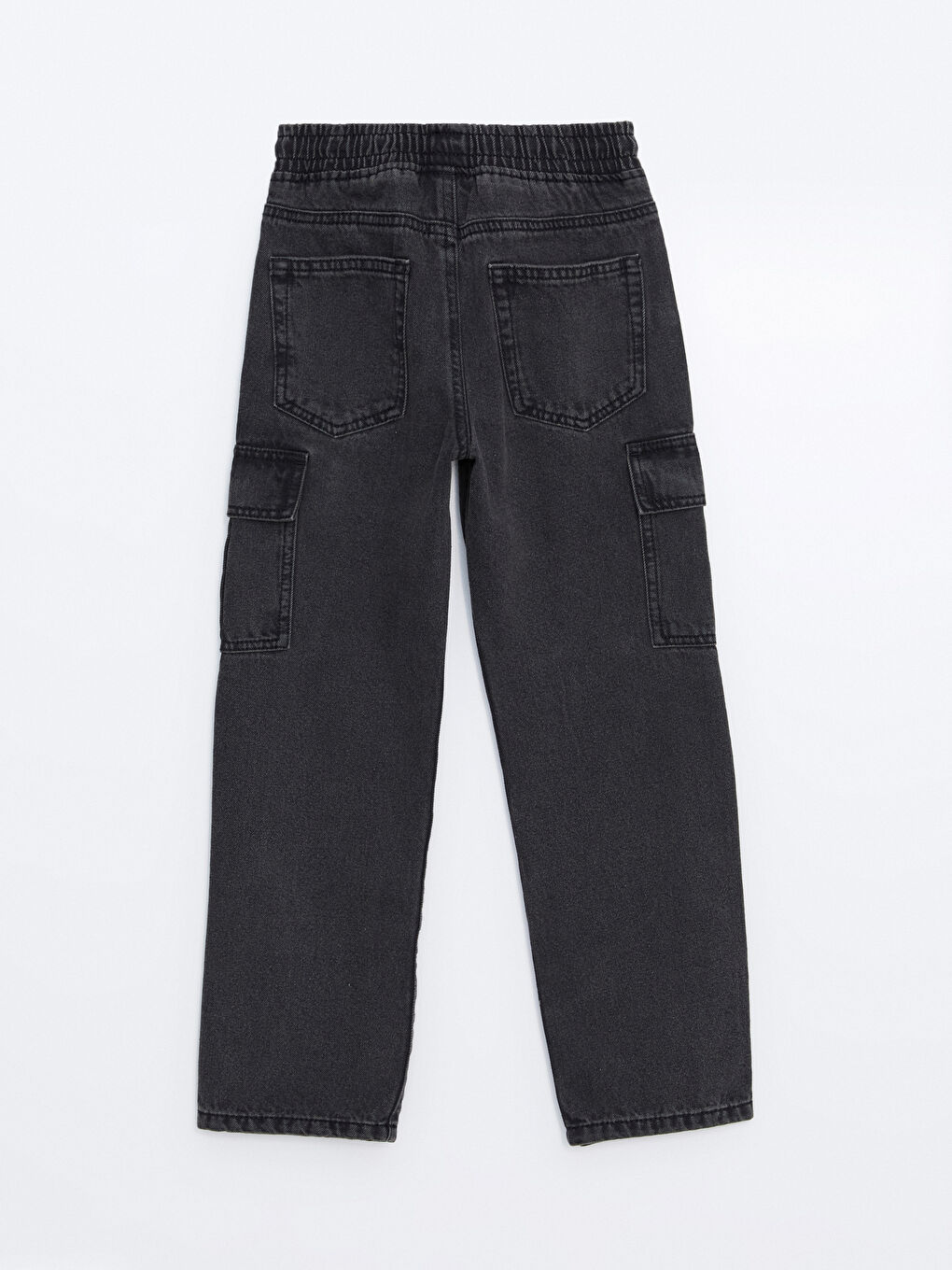 LC Waikiki Elasticated Waist Boys' Cargo Jeans -S47471Z4-326