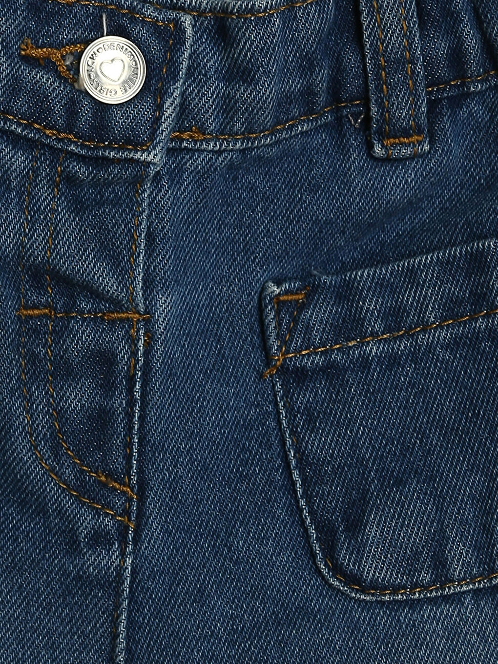 Adjustable Elastic Waist Boys' Jeans-6