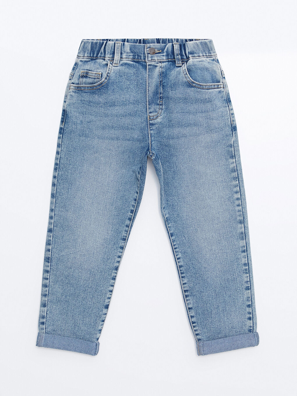 Elasticated Waist Boys' Jeans -S47473Z4-311
