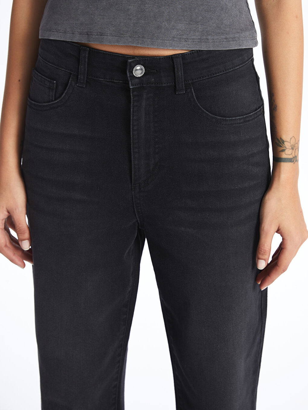 Straight Fit Women's Jeans -S47481Z8-327