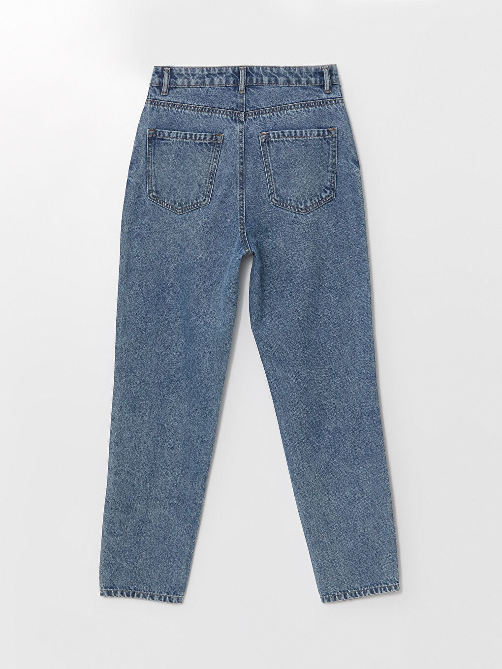 LC Waikiki Mom Fit Farmerke sa Pocepanim Detaljima za Žene -S47483Z8-507