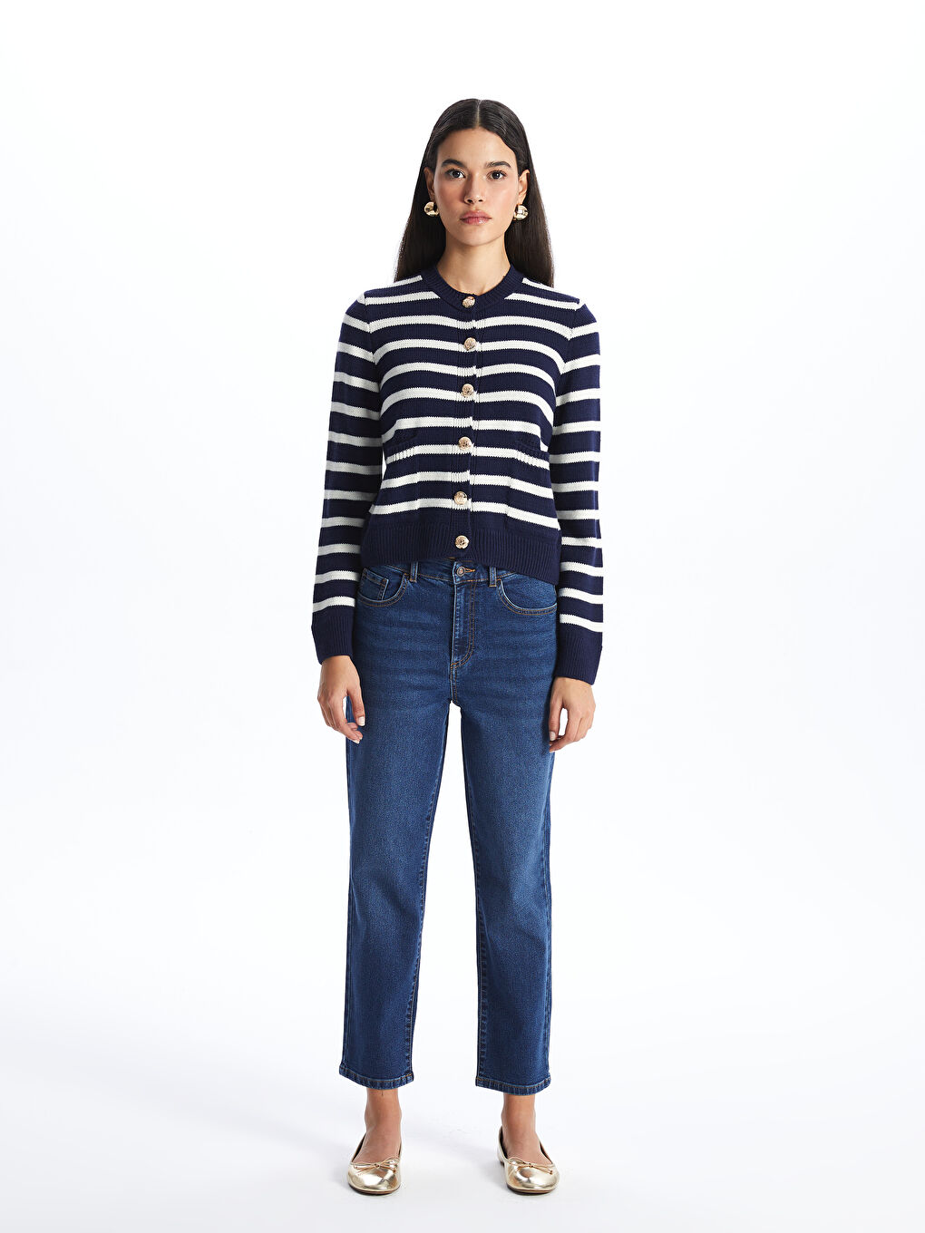 LCW Jeans Straight Fit Kadın Jean Pantolon -S47497Z8-309