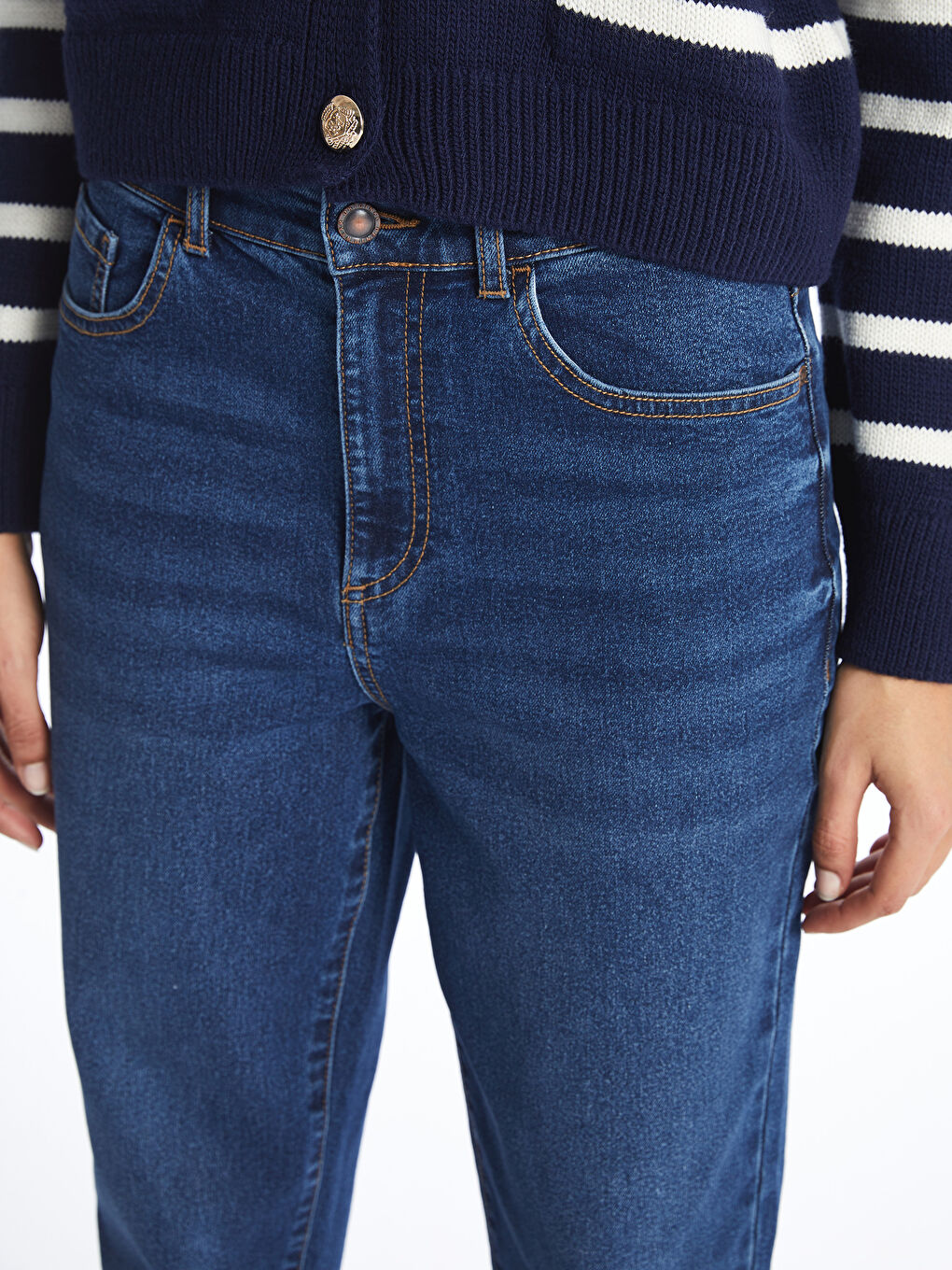 LCW Jeans Straight Fit Kadın Jean Pantolon -S47497Z8-309