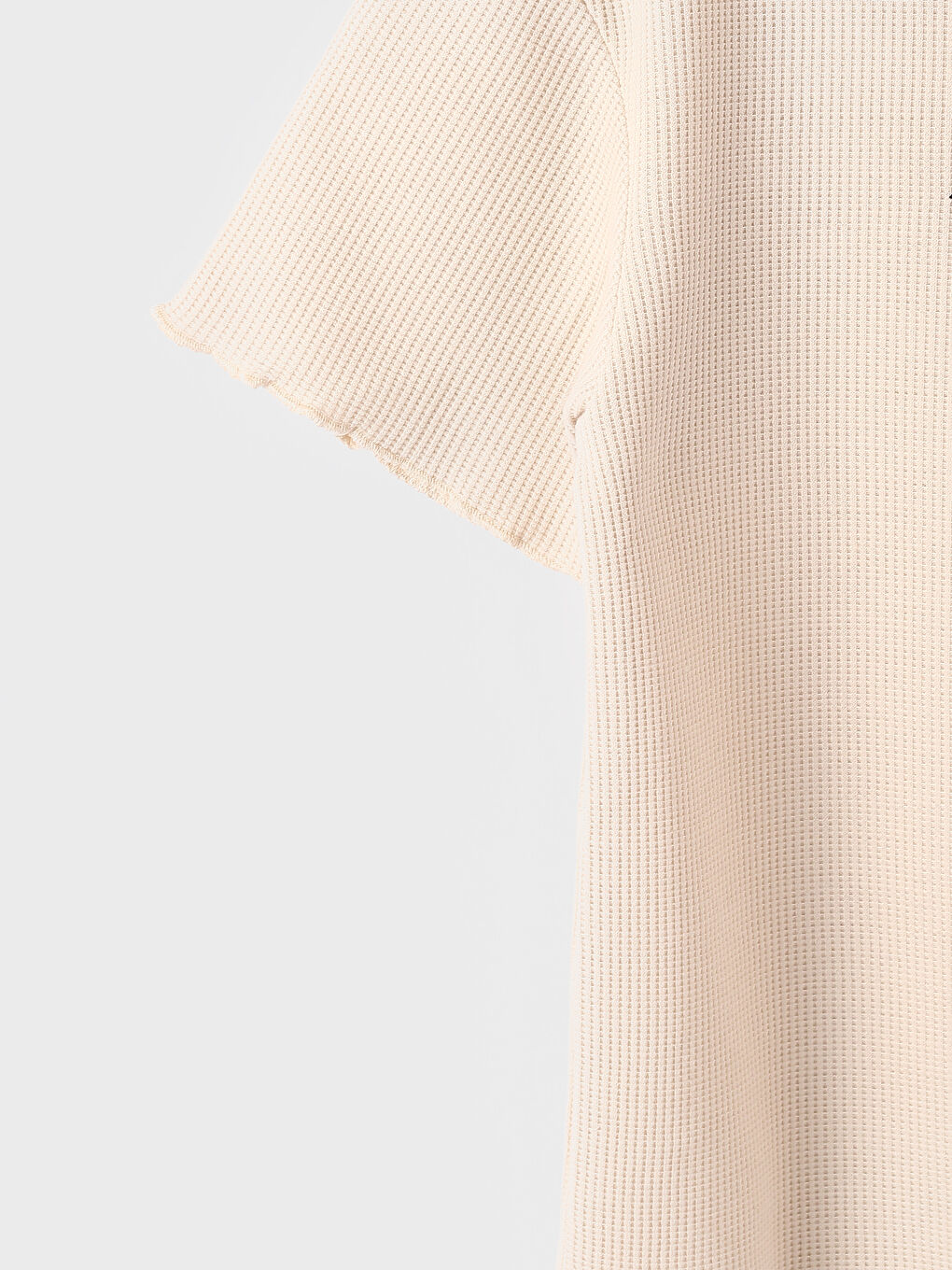 Crew Neck Embroidered Short Sleeve Women's T-Shirt-2