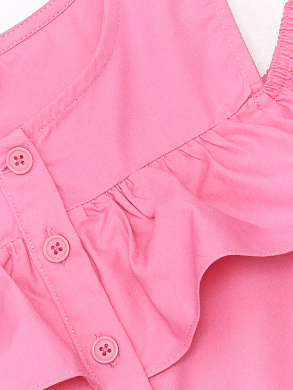 Crew Neck Short Sleeve Girls' Dress -S47713Z4-GFU
