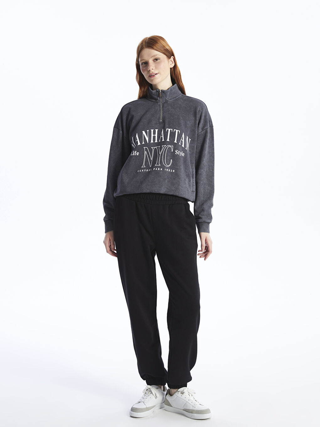 Women's Elastic Waist Regular Jogger Sweatpants -S47727Z8-CVL