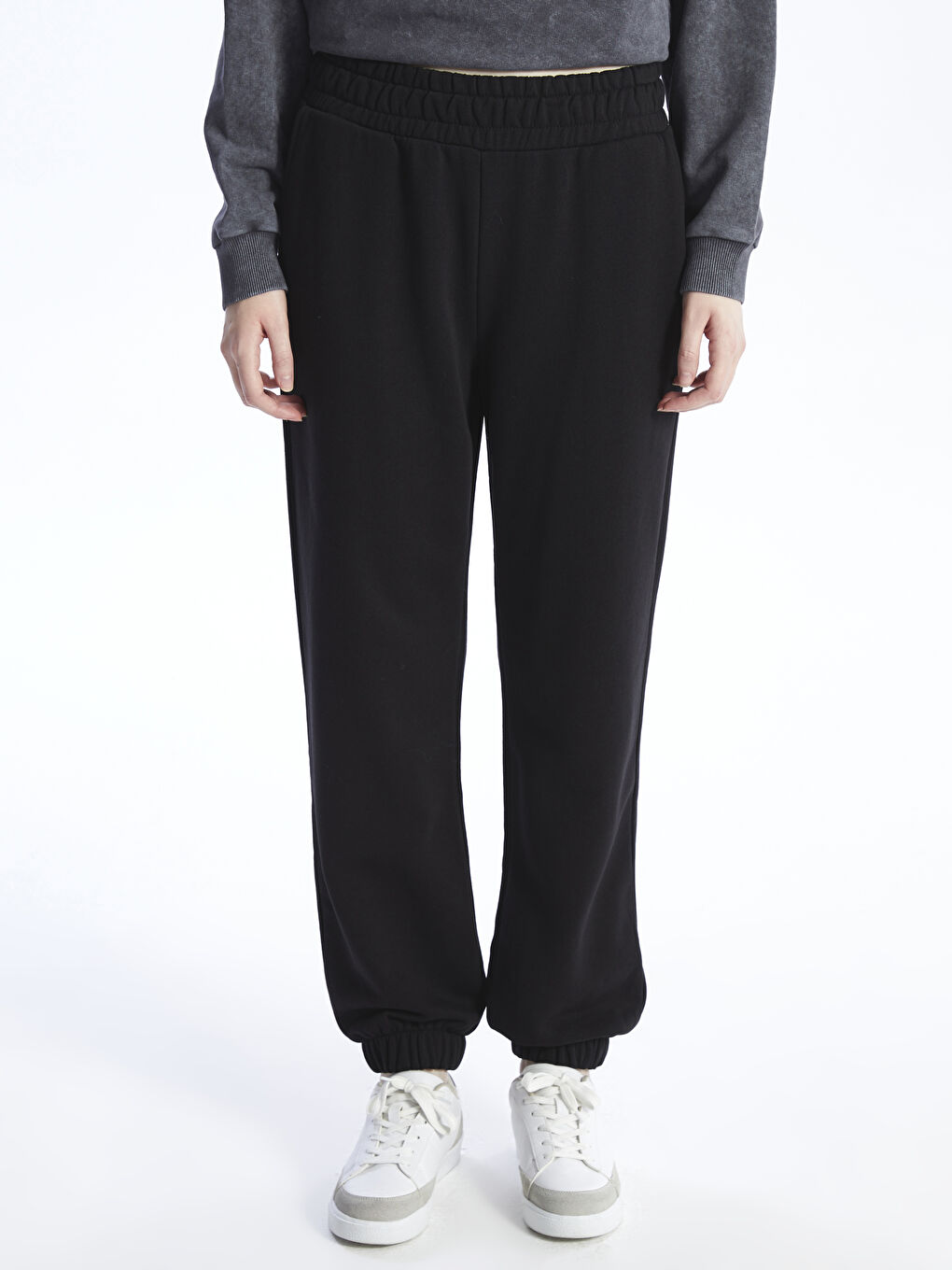Women's Elastic Waist Regular Jogger Sweatpants -S47727Z8-CVL