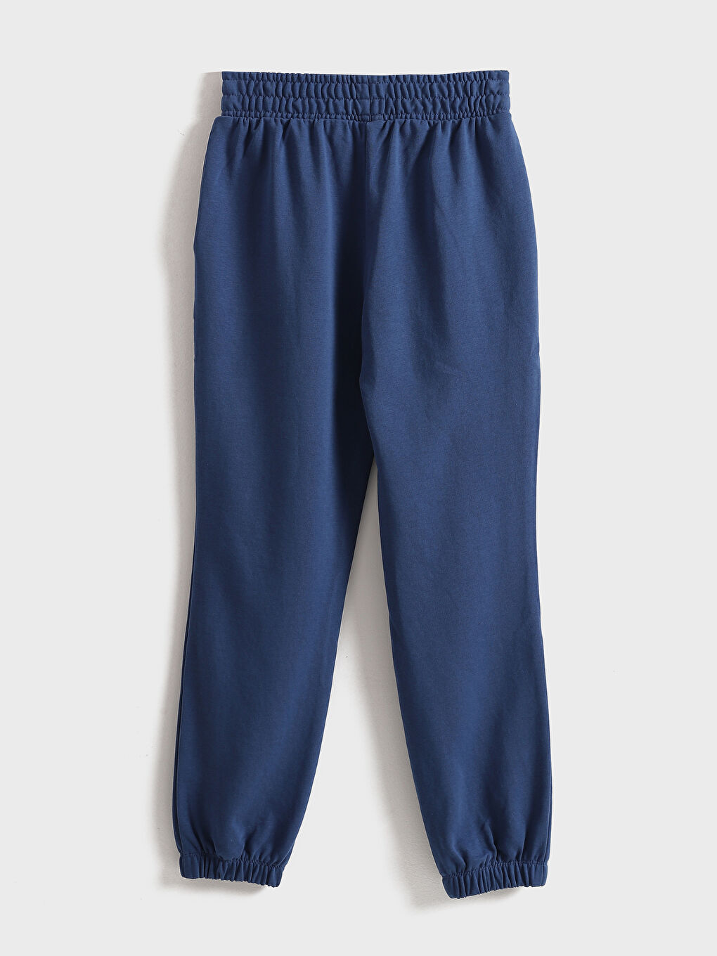 Women's Elasticated Waist Plain Jogger Sweatpants -S47731Z8-HRQ