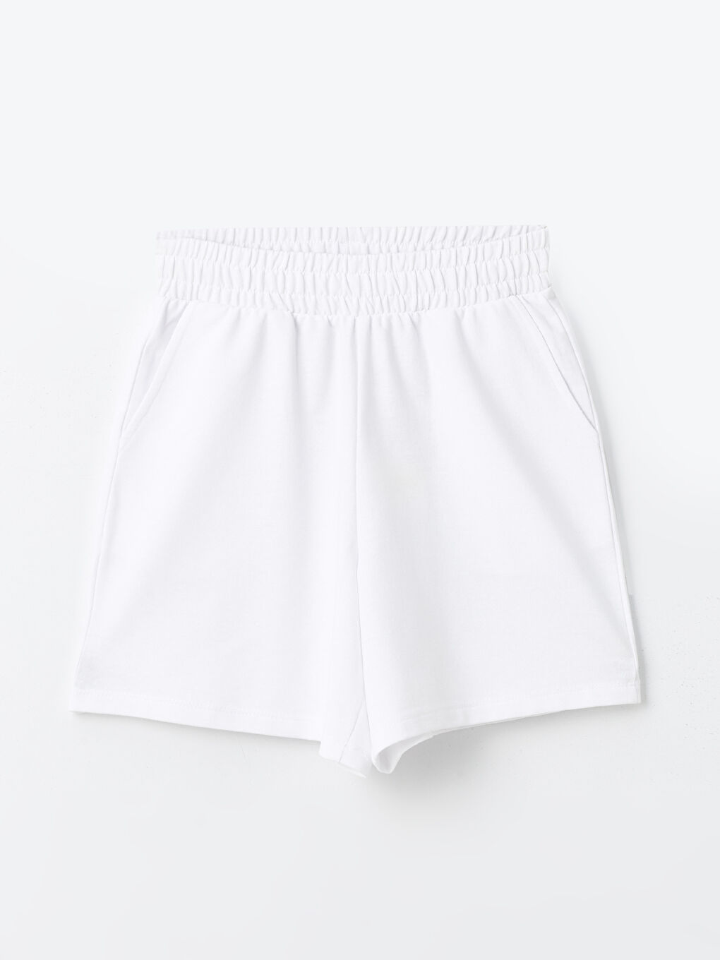 Women's Standard Fit Shorts With Elastic Waist -S47740Z8-Q6K
