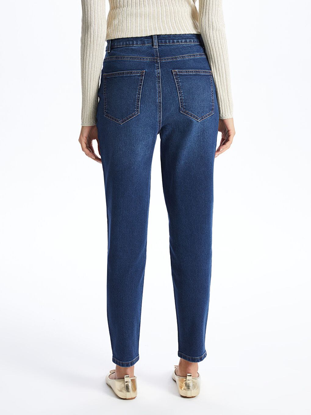 LC Waikiki Farmerke za Žene Mom Fit -S47789Z8-309