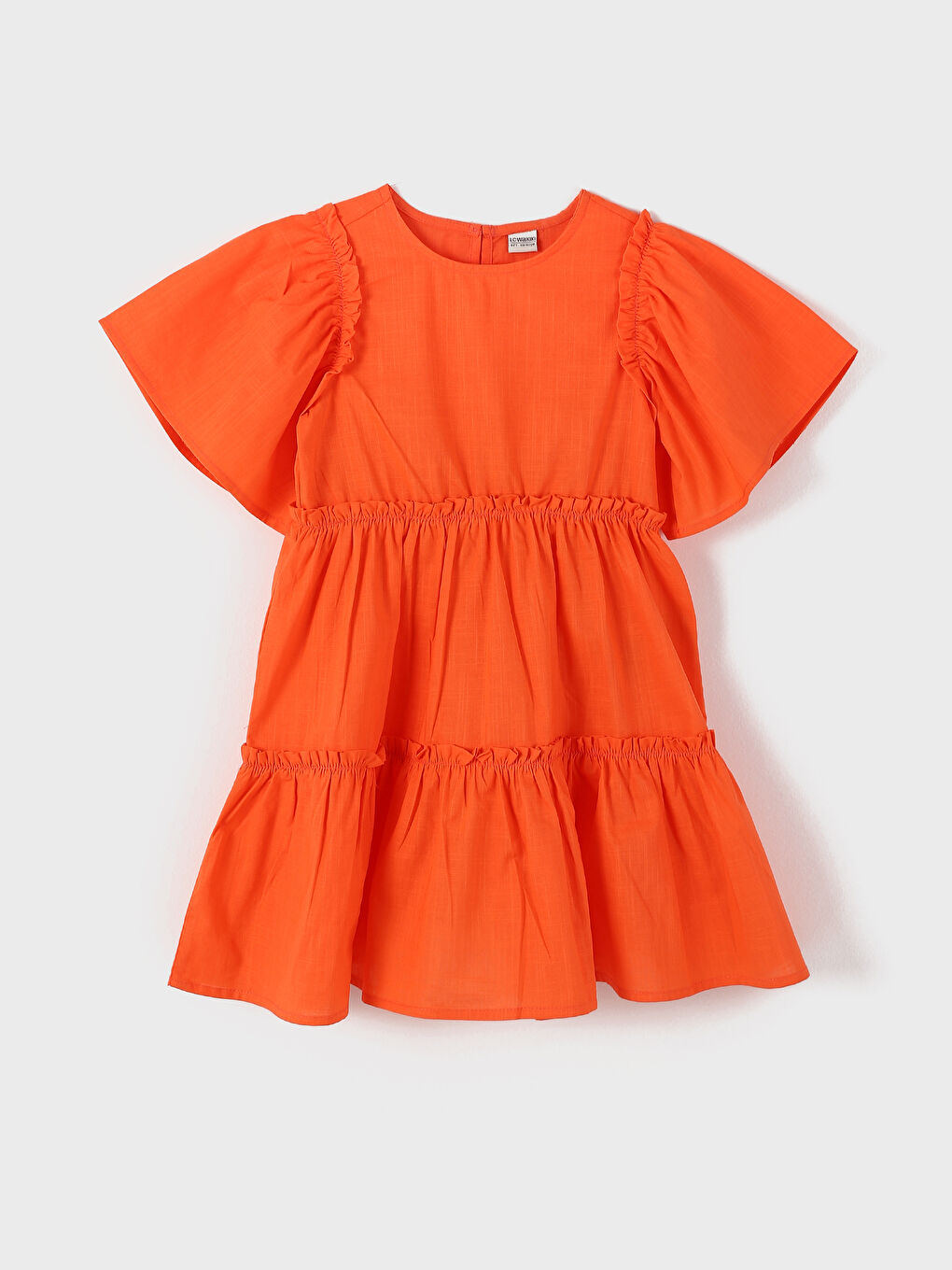 Crew Neck Girls' Dress -S47830Z4-GHP