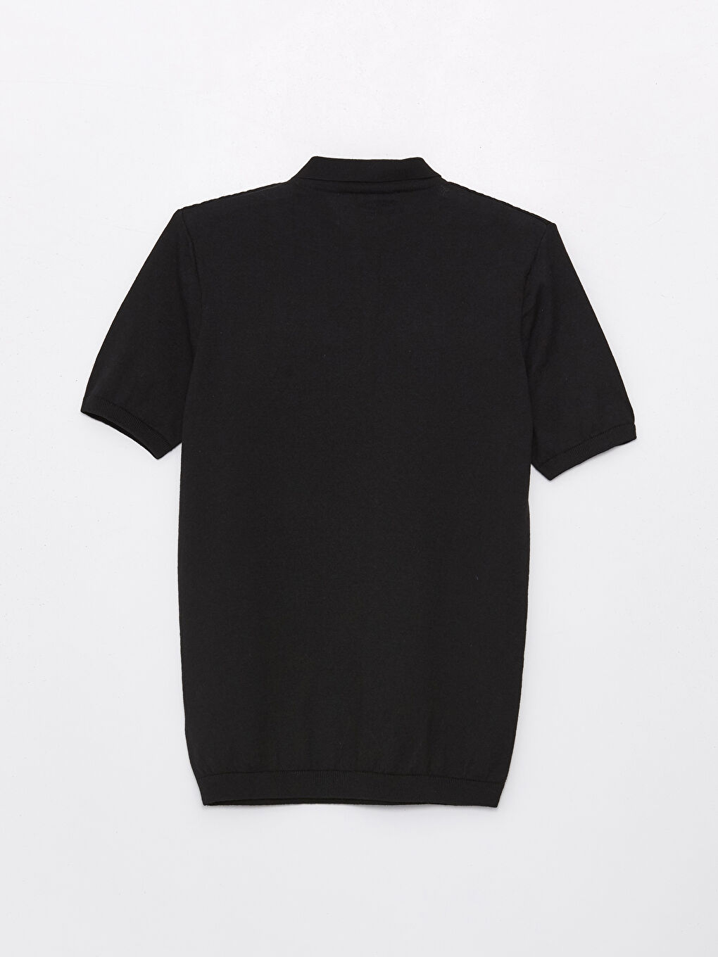 ерлерге арналған поло жағалы қысқа жең трикотаж жемпір-6