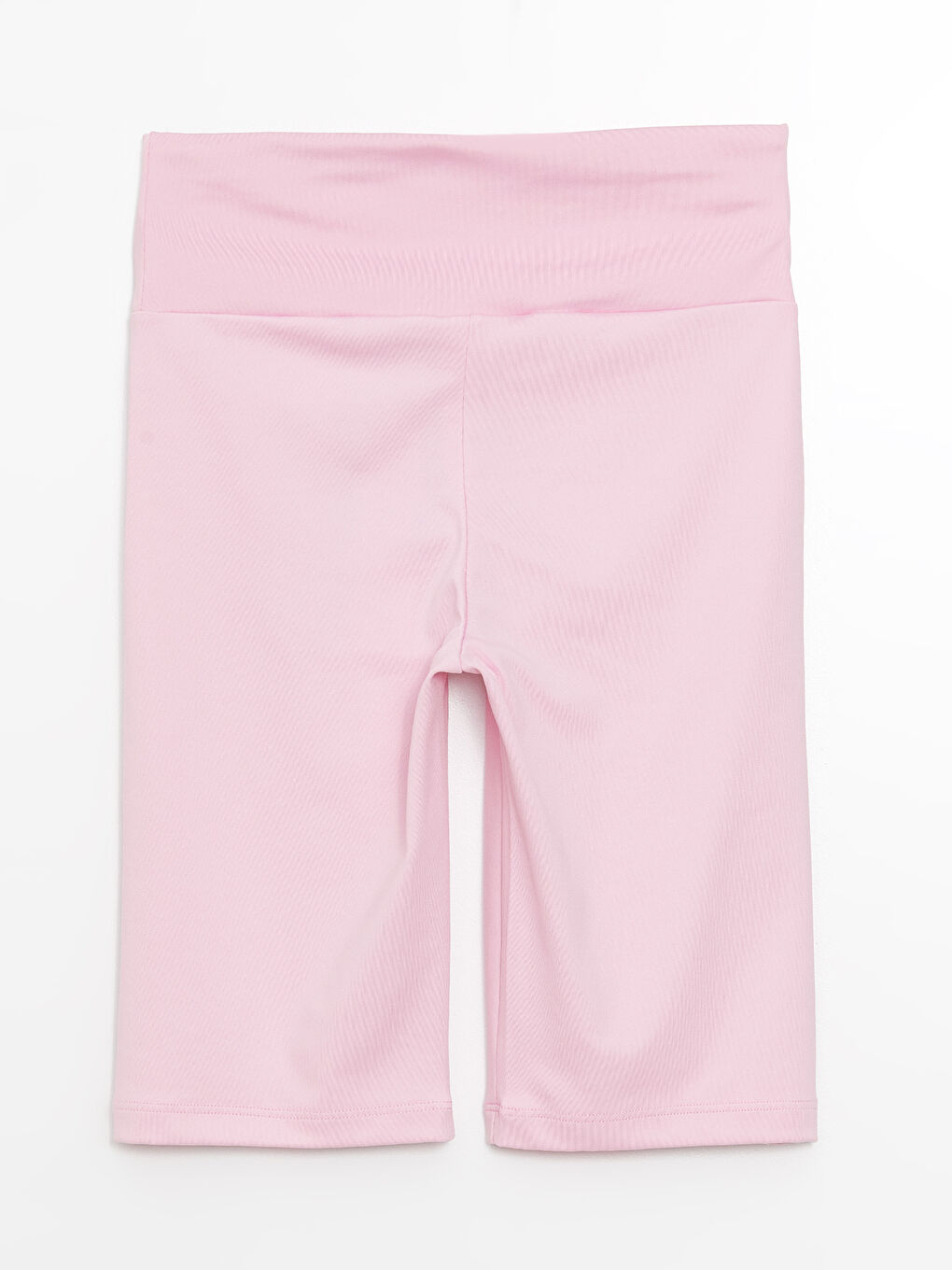 Women's Extra Narrow Fit Plain Shorts Tights with Elastic Waist -S47877Z8-YAS