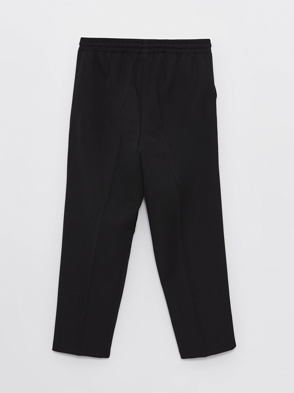 Elastic Waist Standard Fit Women's Trousers -S47882Z8-CVL