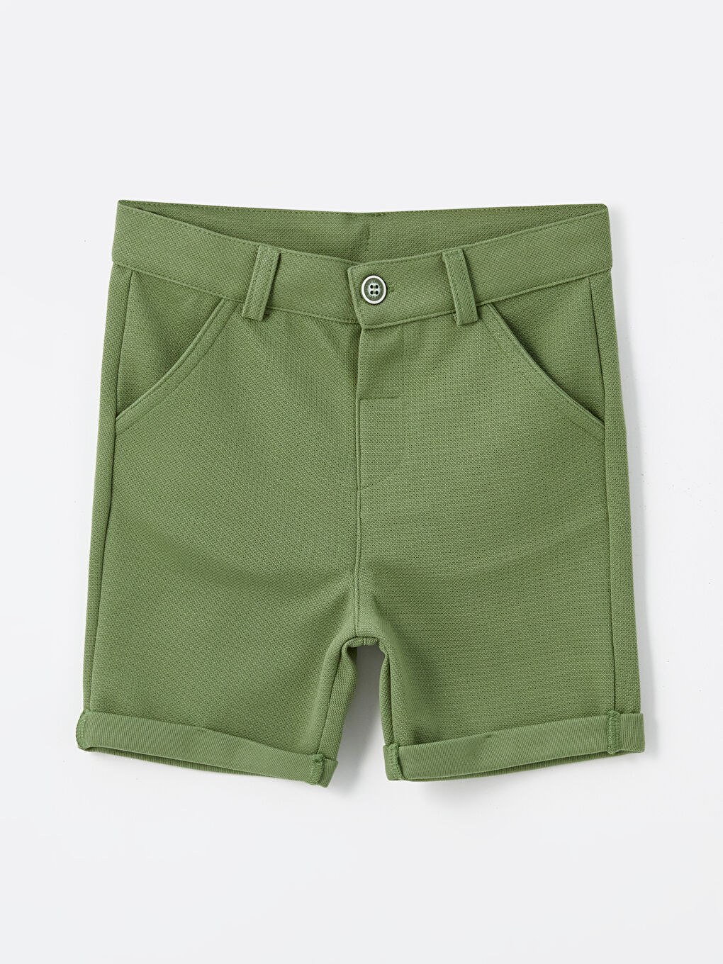 Yeşil Cepli Erkek Çocuk Şort