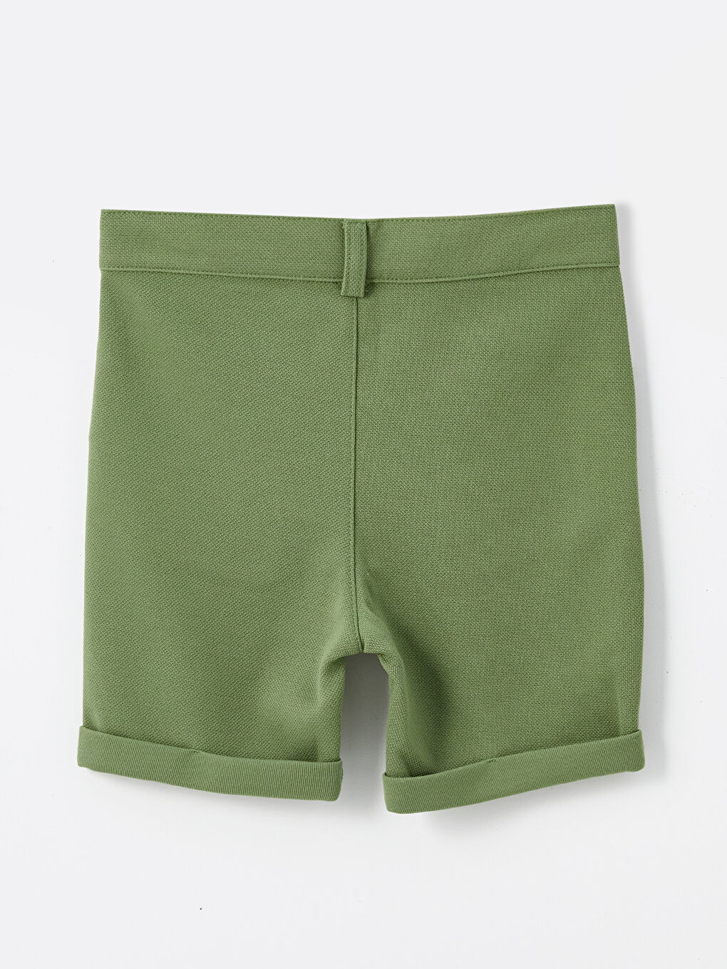 Yeşil Cepli Erkek Çocuk Şort-1