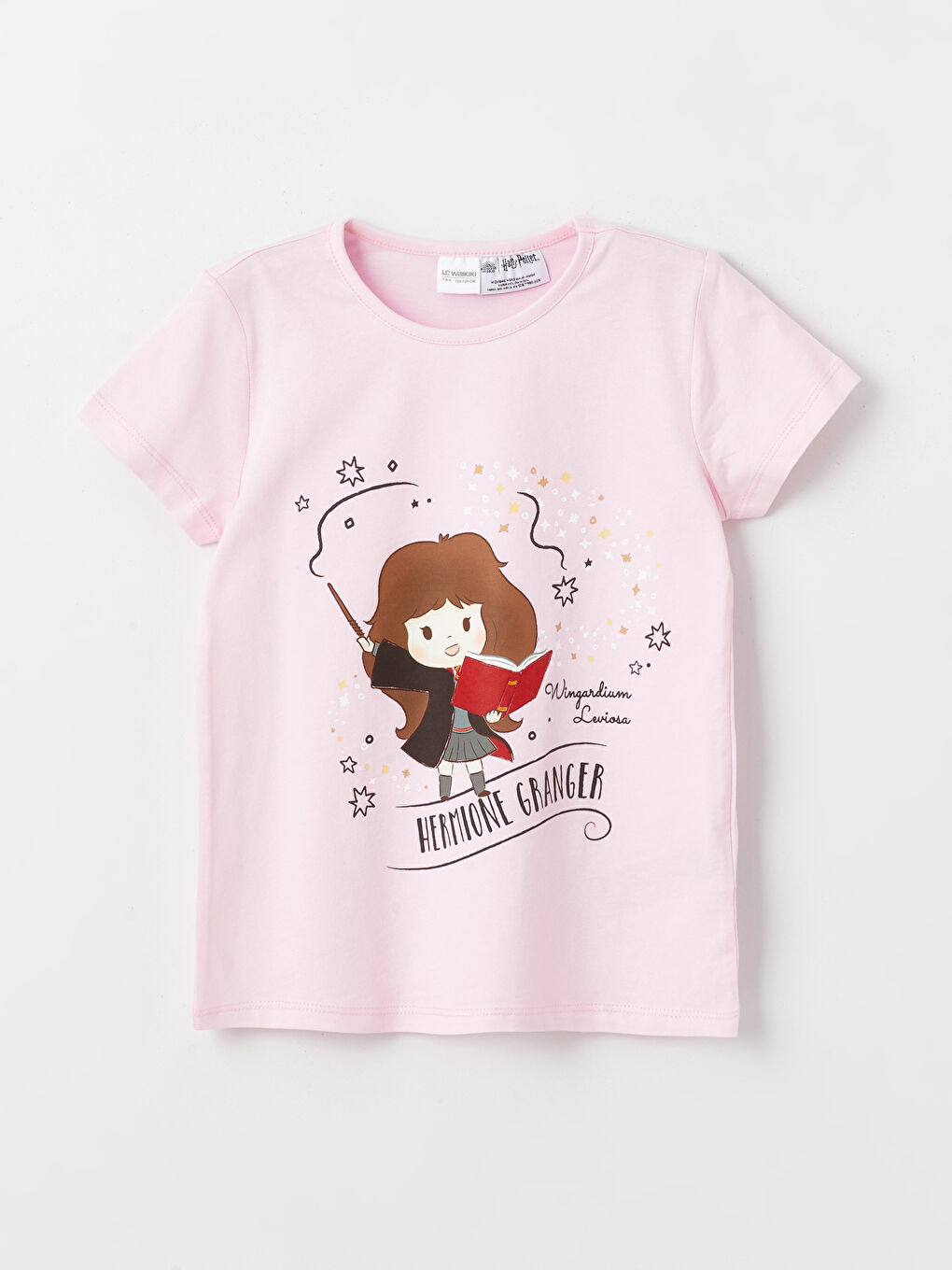 Crew Neck Harry Potter Printed Girl's Pajama Set -S47940Z4-FXK