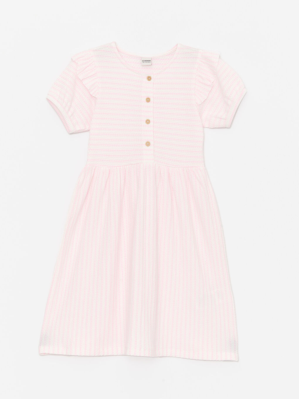 Crew Neck Girls' Dress -S48015Z4-MJR