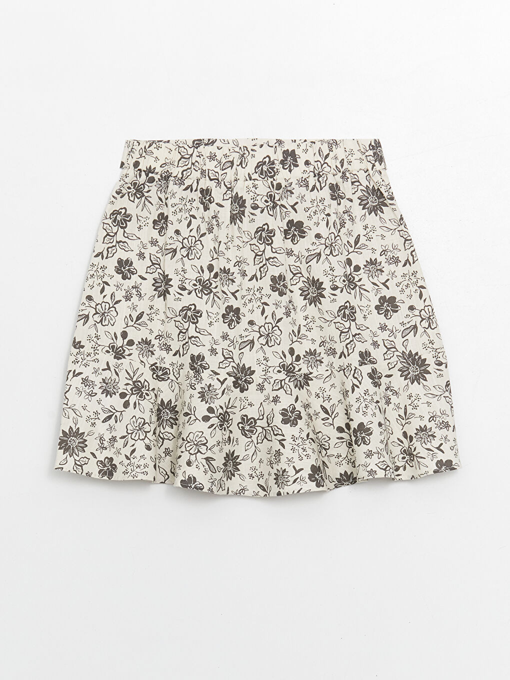 Crew Neck Girl's T-Shirt and Skirt -S48030Z4-HJU