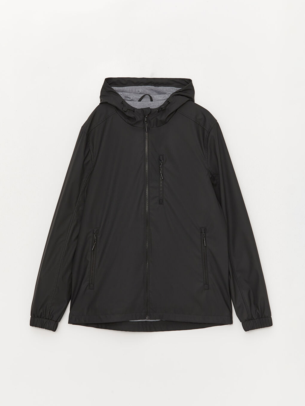 XSIDE Regular Fit Hooded Men's Raincoat -S48085Z8-CVL