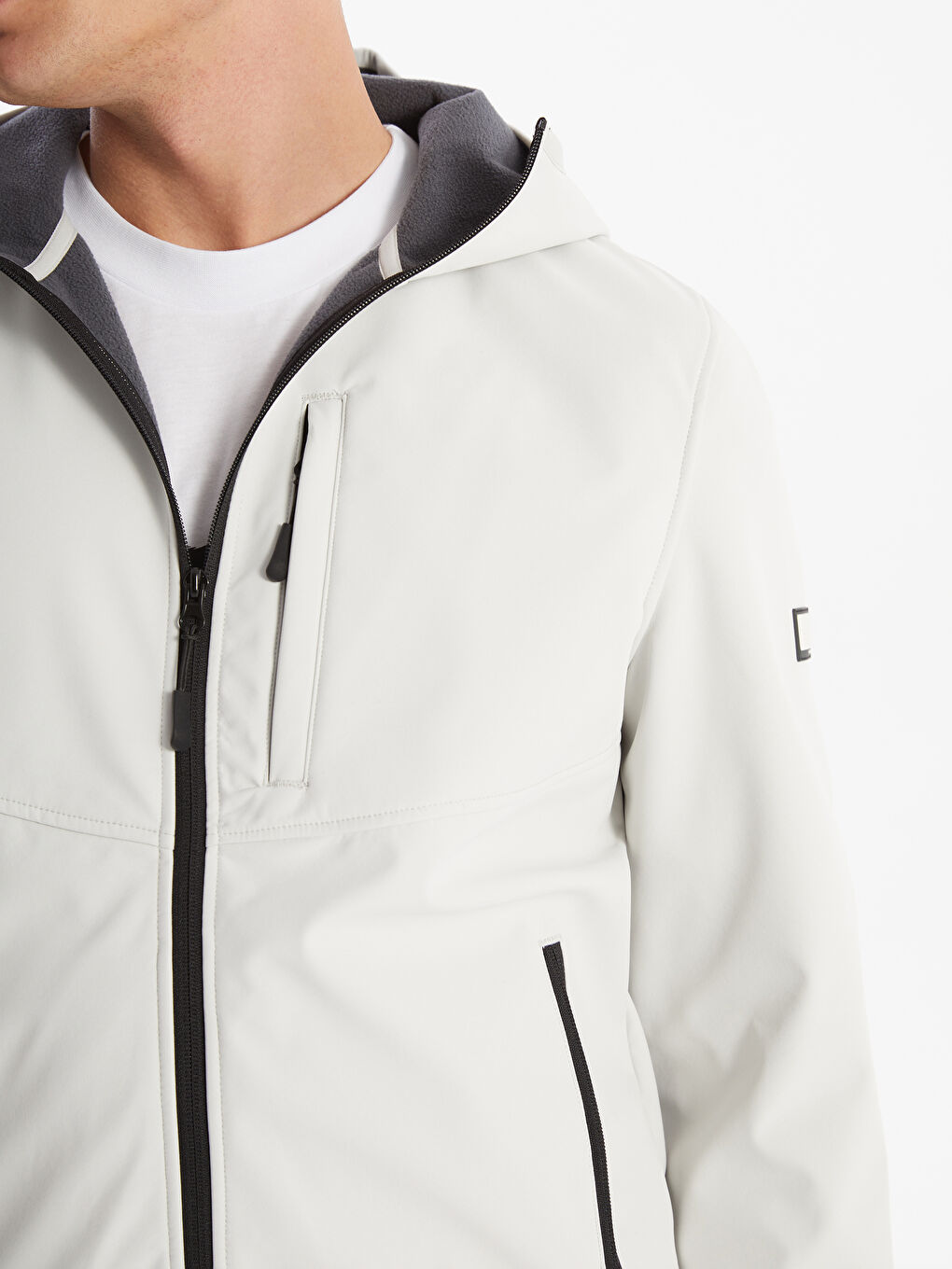 XSIDE Standard Fit Hooded Men's Coat -S48087Z8-VD7